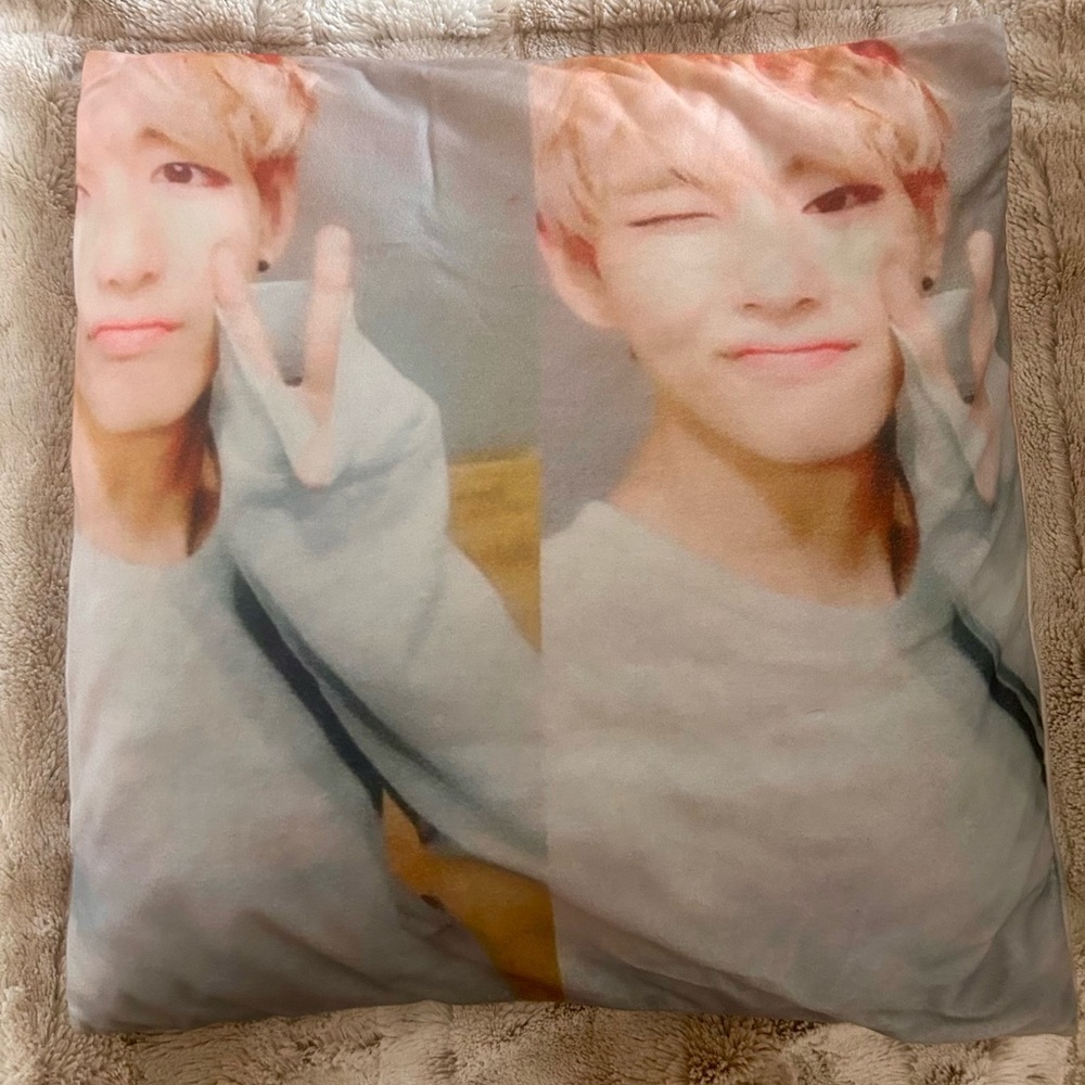 BTS K Pop Accent Pillow